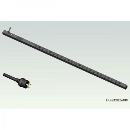 AC Power Supply PDU with Ampere Meter and L5-20P