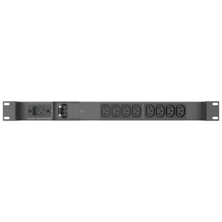19”C13 IEC PDU with 2 Pole switch