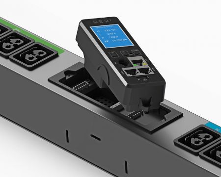 PDU thông minh với bộ điều khiển thay thế nóng cho phân phối điện không gián đoạn