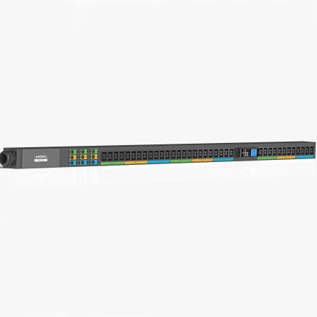 PDU Thông Minh 63A với 24/30/36 Ổ Cắm IEC Quản Lý Nguồn Từ Xa Đạt Tiêu Chuẩn Mạng - PDU Thông Minh Mật Độ Cao 3 Pha