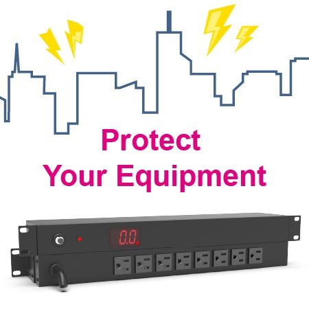 Измерительный PDU с защитой от перенапряжения