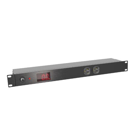 Horizontal PDU, CB and Ammeter