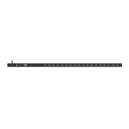 Platzsparendes PDU mit Ampere-Meter und 5-20P