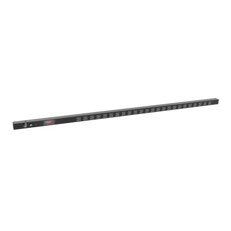 Aperçu du PDU d'alimentation CA et du compteur LED