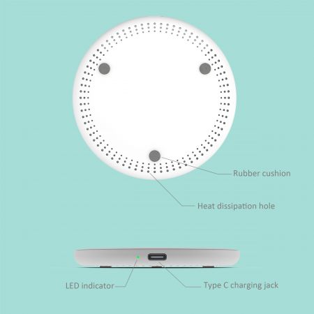 Ultra İnce Kablosuz Şarj Cihazı