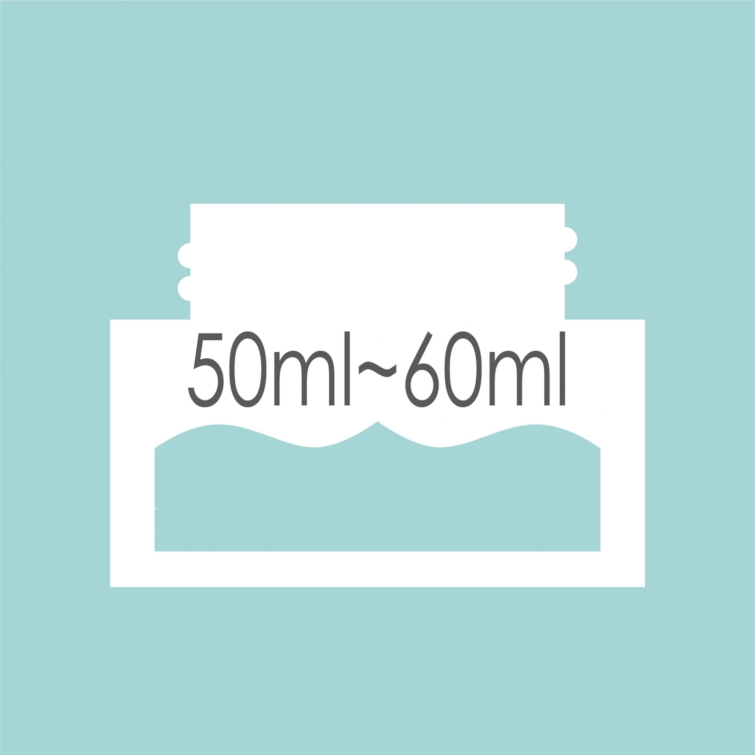 Capacity 50ml - 60ml Jar