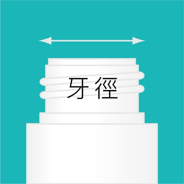 瓶罐牙徑尺寸選擇
