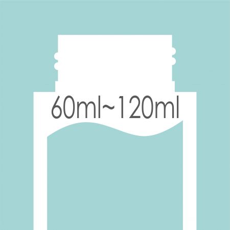 60ml - 120ml Bottle - Capacity 60ml - 120ml Bottle
