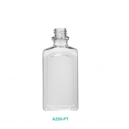 250ml PETG Rectangle Lotion bottle