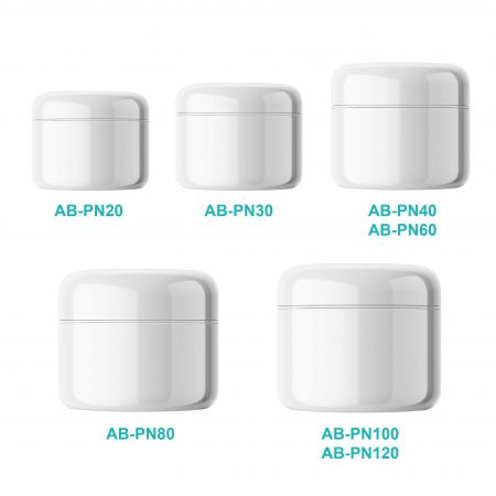 पीपी क्रीम जार