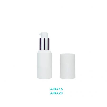 15 ml Witte Airless Sprayer Fles