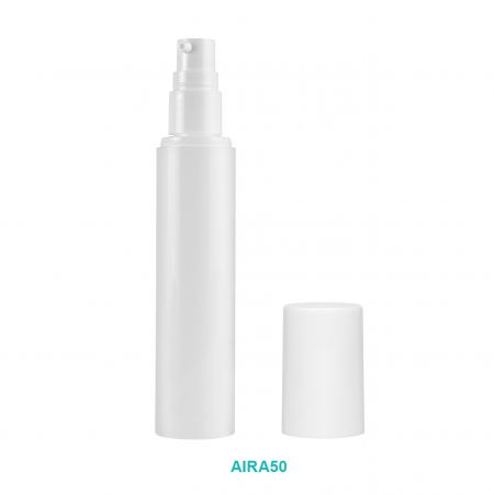 白色塑膠真空瓶 AIRA.