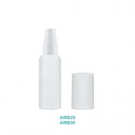 White Airless Pump Bottle AIRB-Spray