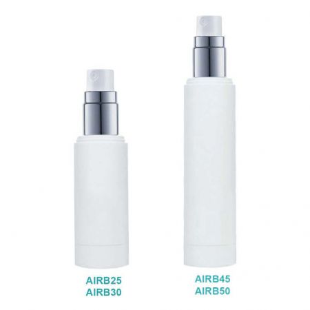 Bottiglia spruzzatore airless bianca in PP AIRB.