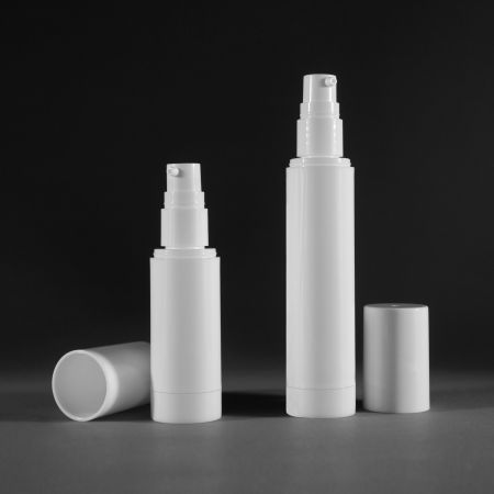 White Airless Bottle - Airless Pump Bottle