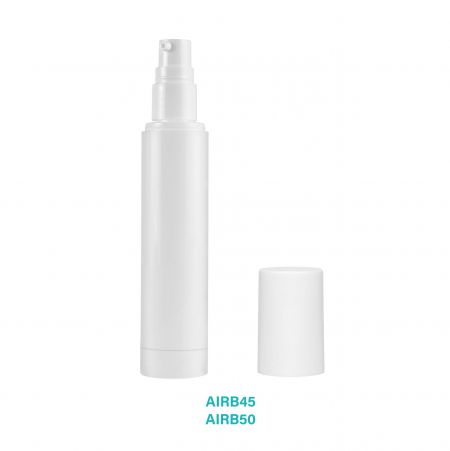 Botol Pompa Tanpa Udara Putih AIRB.