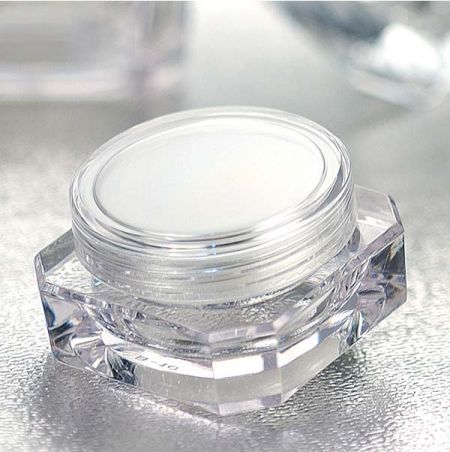 Pot de crème en forme de diamant de 6 ml
