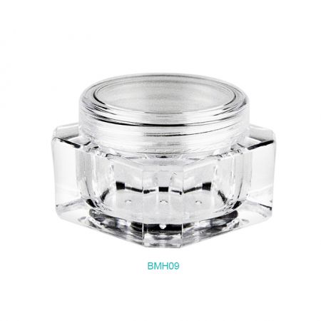 9ML 透明化妝品散粉罐 - 9ML 透明化妝品散粉罐