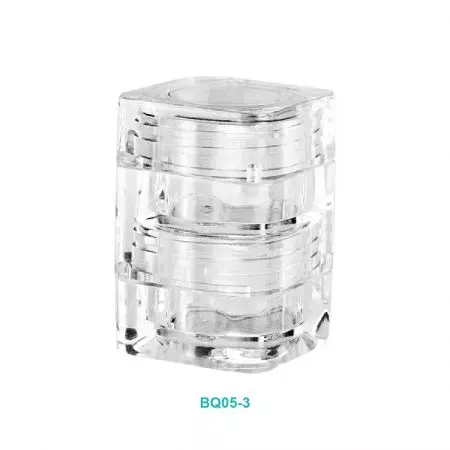 5ml Sqaure Stackable Jar - 5ml Sqaure Stackable Jar