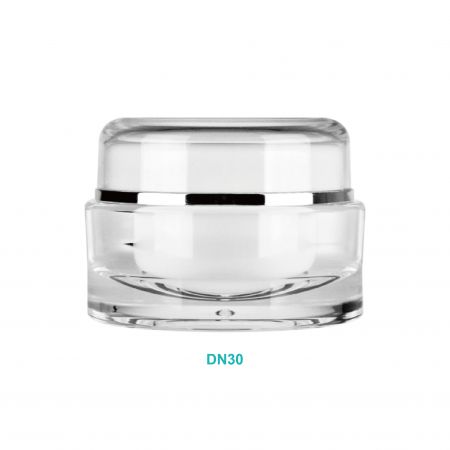 30ml Acrylic Round Cream Jar - 30ml Acrylic Round Cream Jar
