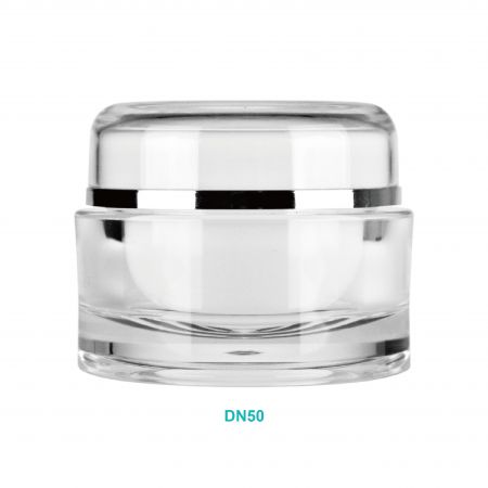 50ml Acrylic Round Cream Jar - 50ml Acrylic Round Cream Jar