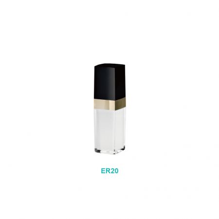 20ml 方形壓克力化妝瓶 - 20ml 方形壓克力化妝瓶