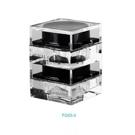 3ml Square Stackable Jar