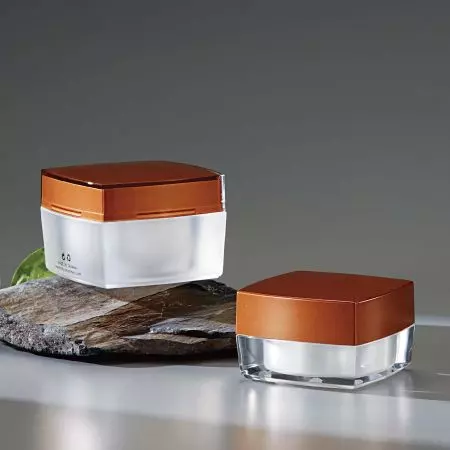 PMMA Square Cream Jar - PMMA Square Cream Jar