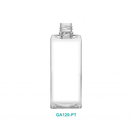 120ml PETG Rectangle Bottle - 20/410 120ml PETG Rectangle Bottle