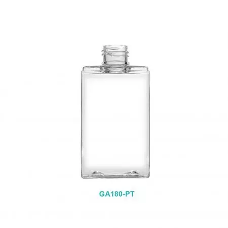 180ml PETG Rectangle Bottle - 24/410 180ml PETG Rectangle Bottle