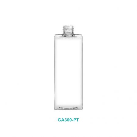 Bottiglia rettangolare PETG da 300 ml