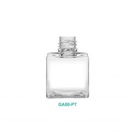 50ml PETG Rectangle Bottle - 20/410 50ml PETG Rectangle Bottle