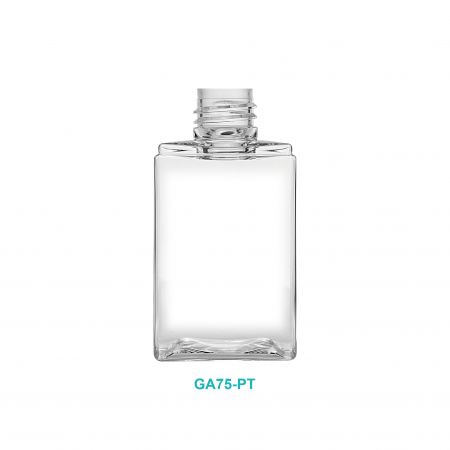 75ml PETG Rectangle Bottle - 20/410 75ml PETG Rectangle Bottle