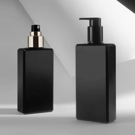 :PETG Rectangle Cosmetic Bottle GAM-PT Series。