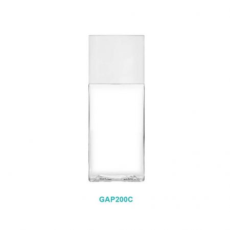 200ml Rectangle Plastic Bottle
