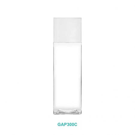 Bottiglia shampoo rettangolare da 300 ml