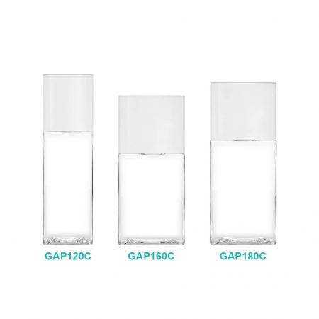 PETG Rechthoekige Cosmetische Fles GAPC.