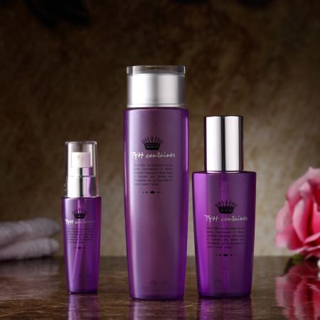 PETG Round Cone Cosmetic Bottle