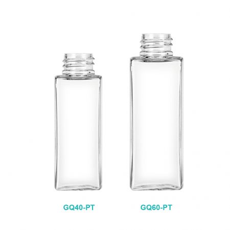 PETG-Quadrat-Kosmetikflasche
