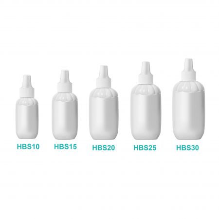 노즐 플러그가 있는 LDPE 앰플 병