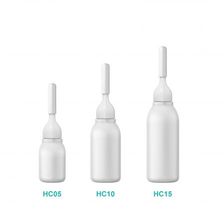 ขวดเดินทาง LDPE ขนาด Boston Ampoule HC