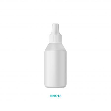 Botella de ampolla de plástico de 15 ml