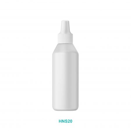 Butelka z ampułką plastikową o pojemności 20 ml