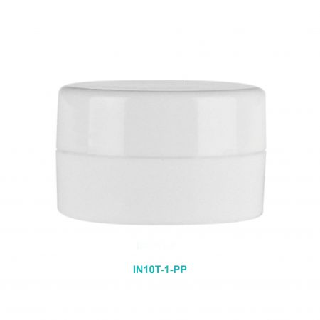 10ML PP Jar - No cap liner - 10ML PP Round Cream Jar w/o PE liner