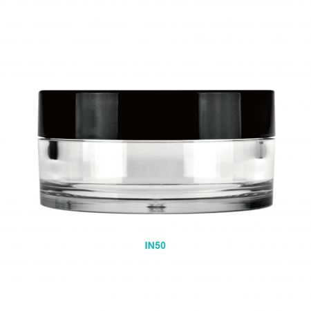 Barattolo rotondo per crema da 50ml - Barattolo rotondo per crema da 50ml in PET