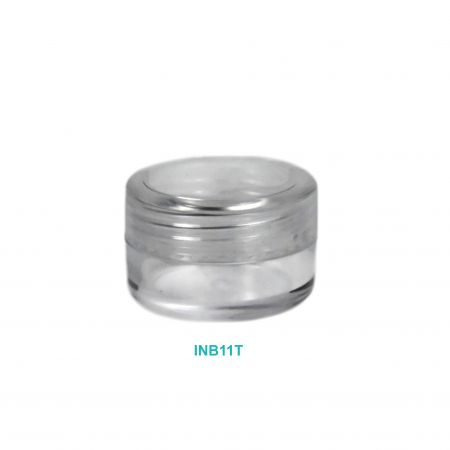 Jar Kosmetik Jernih Bulat 11ml - Jar Kosmetik Jernih Bulat Kecil