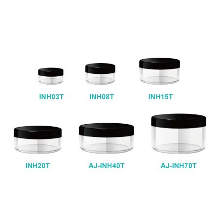 Round Loose Powder Jar INHT