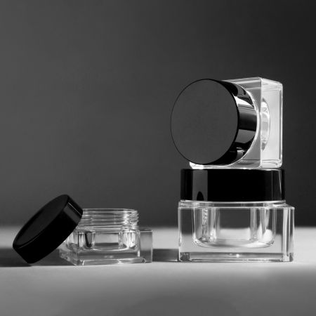 方形乳霜罐 - 方形乳霜罐