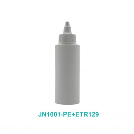 زجاجة ضغط متعددة الاستخدامات بسعة 100 مل من البولي إيثيلين - زجاجة بسعة 100 مل مع غطاء مدبب