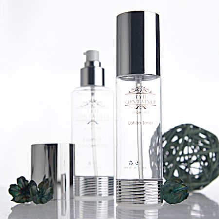 Bottiglia Cosmetica Cilindrica in PETG